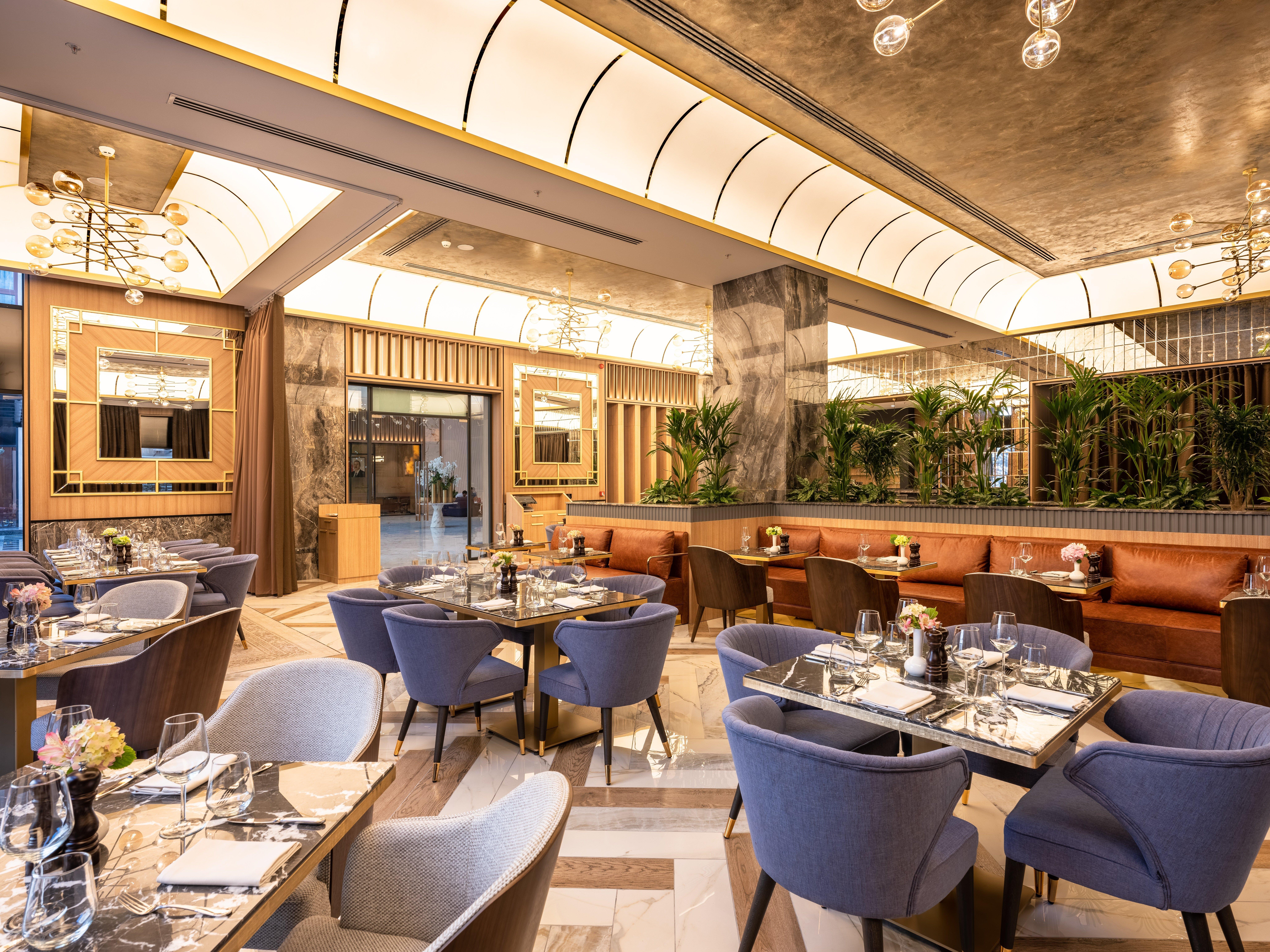 Intercontinental Baku By Ihg Exterior foto The interior of the restaurant